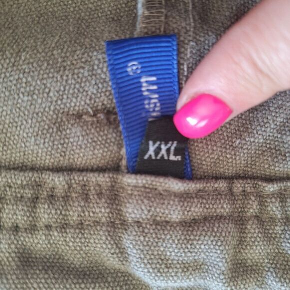 Chinism Gray Brown Linen Cotton Pant Size XXL - Picture 5 of 11